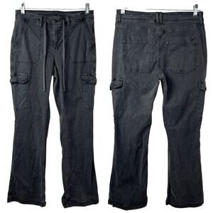 American Eagle Classic Bootcut Cargo Pants Grey Size 6 Regular. Grunge, Y2K.